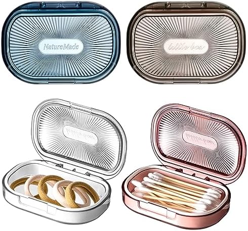 Kigley 4 Pcs Travel Swab Container by Kigley