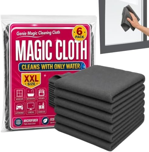 Genie Cloth Magic Cloth, Genie Magic Cleaning Cloth, 17.87 × 11.81 Inch by Unknown