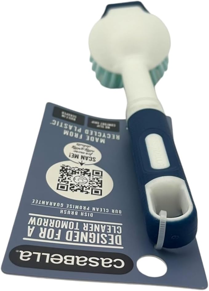 Casabella Round Brush Scrubber 1ea - Image 5