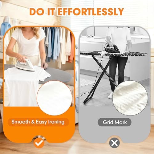 Ironing Board Cover and Pad, 15x54 Standard Size, Scorch Resistant - Image 4
