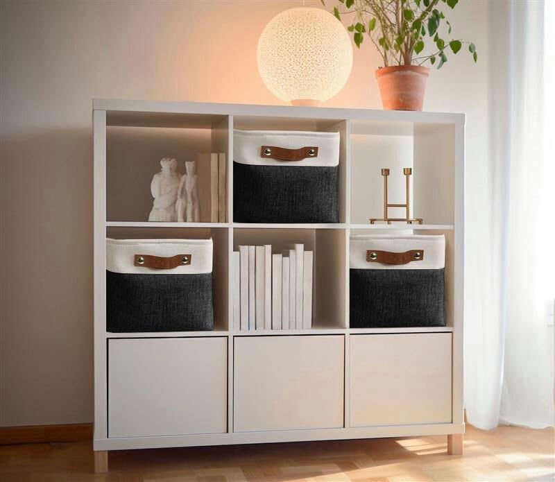DECOMOMO Storage Bins, Large Fabric Storage Baskets - Image 6