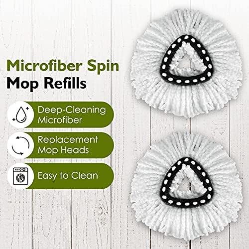 6 Pack EasyWring Spin Mop Refill - Image 3