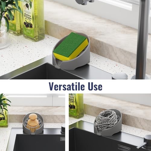 NiHome Silicone Sponge Holder for Kitchen Sink, Fits Scrub Daddy Mommy - Image 6
