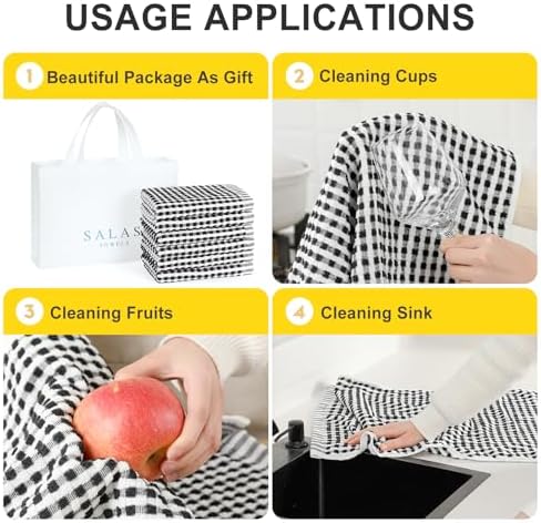 SALAS Cotton Dish Towels Cloths - Image 5