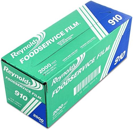 Reynolds 910 2000' Length x 12" Width, PVC Food Wrap Film - Image 2