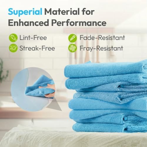 Microfiber Cleaning Cloth 12 Pack - Image 6