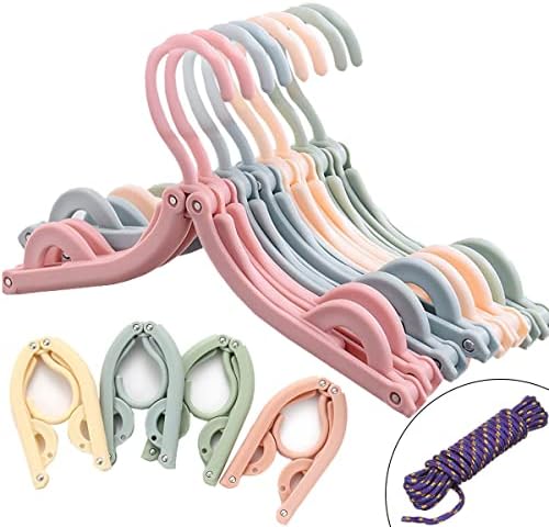 20 Pcs Foldable Travel Hangers by Pansyling
