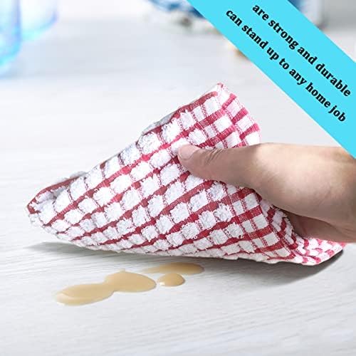 LAZI Kitchen Dish Towels, 16 Inch x 25 Inch Bulk Cotton Kitchen Towels - Image 6
