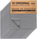 SUPERSCANDI 10 Pack Swedish Dishcloths by SUPERSCANDI