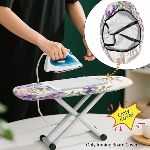 Lavender Ironing Board Cover for Iron Pad Protector Washable Table Top Ironing - Image 3