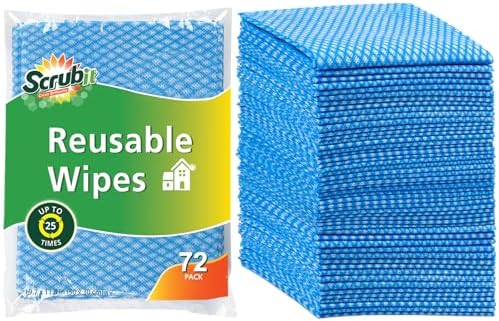 SCRUBIT Reusable Cleaning Wipes, Handy Wipes by SCRUBIT