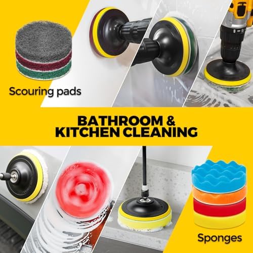 Holikme 22Piece Drill Brush Attachment Set - Image 3