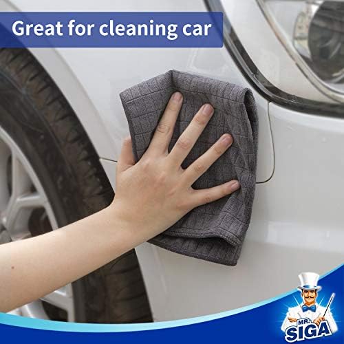 MR.SIGA Microfiber Cleaning Cloths, All Purpose Cleaning Towels - Image 4
