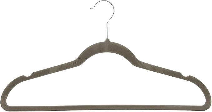Amazon Basics Slim Velvet Non-Slip Space Saving Suit Clothes Hangers, Sturdy - Image 6