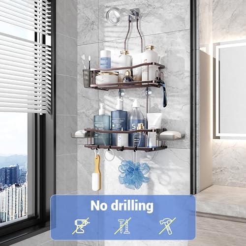 Hanging Shower Caddy Over Shower Head - Image 2