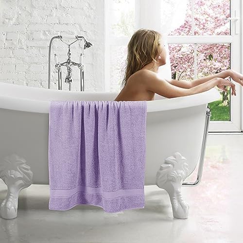 GLAMBURG 700 GSM Premium Cotton 2-Pack Oversized Extra Large Bath Sheet Set - Image 4