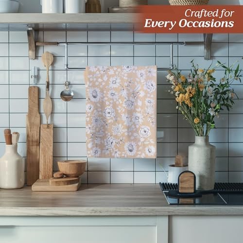 Maison d' Hermine Kitchen Towels Set of 3 Reusable 100% Cotton 27.50" x 20" - Image 6