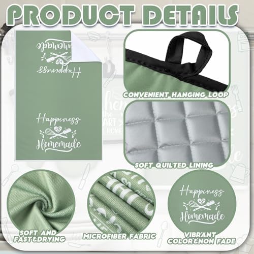 Sratte 6 Pcs Kitchen Decor Accessories Set, Sage Green - Image 6