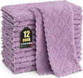 Homaxy 12 Pack Super Soft & Absorbent Dish Cloths by Homaxy