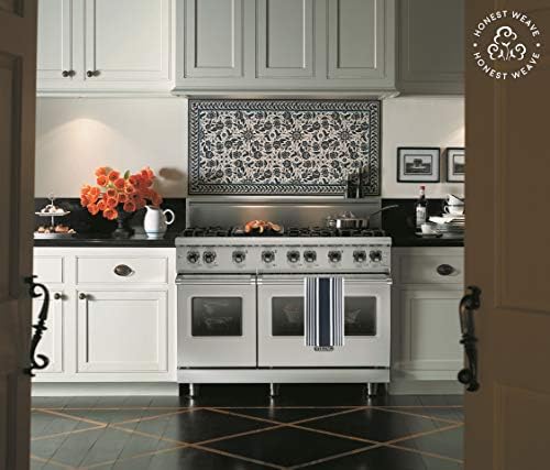 HONEST WEAVE GOTS Certified Organic Cotton Kitchen Hand and Dish Towel Sets - Image 6