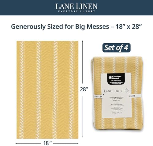 LANE LINEN Kitchen Towels Set - Image 2