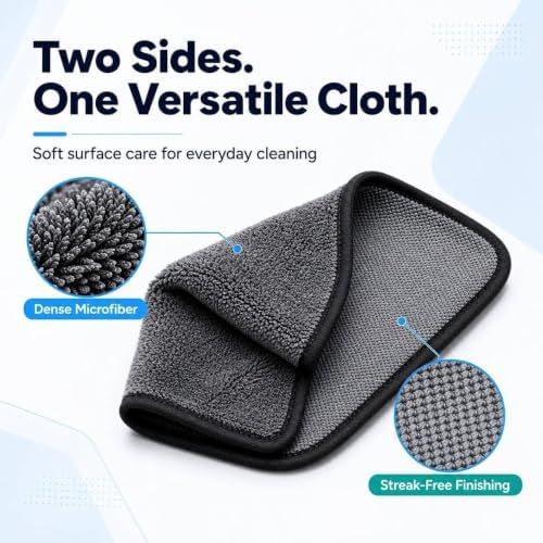 5 Pack Thickened Magic Cleaning Cloth, Reusable Multi-Purpose Cleaning Rags - Image 4