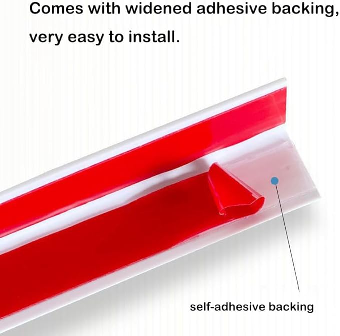 Colorful Rubber Wall Corner Guard Edge Protector,Anti-Collision Strip, Self-Adhesive Wall Guards, Safety Edge & Corner Guards, Length 3.28 ft,Blue