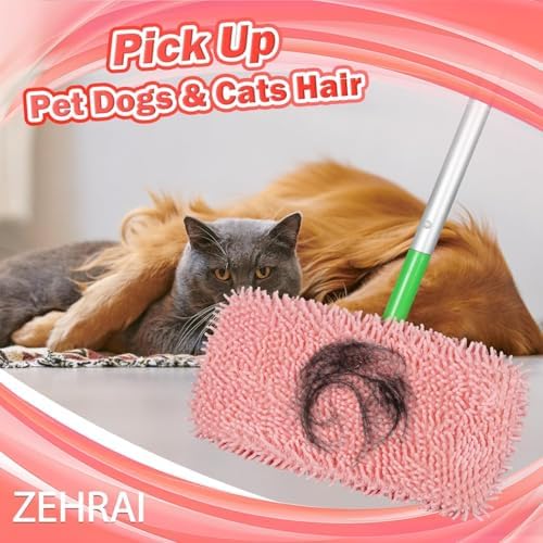 6Pcs Reusable Microfiber Mop Pads Compatible - Image 3