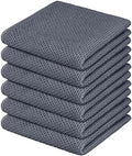 Nialnant 6 Pack Kitchen Towels, Large 100% Cotton Kitchen Hand Towels, Dish by Nialnant