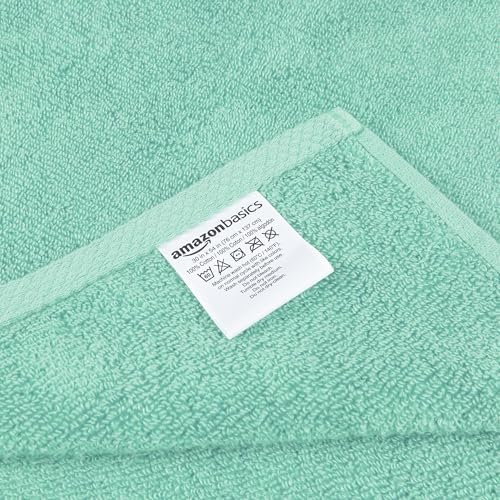 Amazon Basics 2-Pack Quick-Dry Lightweight Moisture Absorbing Bath Towel - Image 3