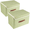 TYEERS Collapsible Storage Boxes, Washable Fabric Storage Bins by StorageOrganization