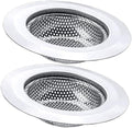 2 Pack 4.5 Inch Stainless Steel Sink Strainer Basket by Lunyi