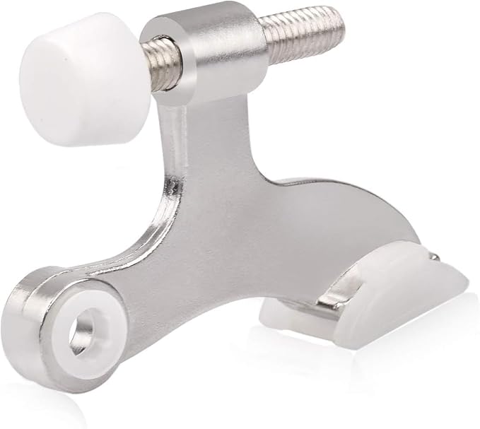 HOMOTEK 48 Pack Hinge Pin Satin Nickel Door Stopper, Adjustable Deluxe Heavy by HOMOTEK
