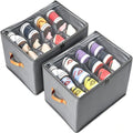 Shoe Organizer for Closet, 2 Pack Shoe Organizer by LIKMYPICK