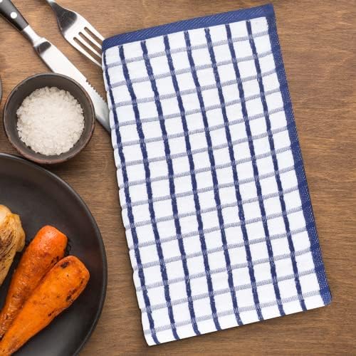 Urban Villa Kitchen Towels Cotton Dish Towels 20”x30” Black Wht - Image 5