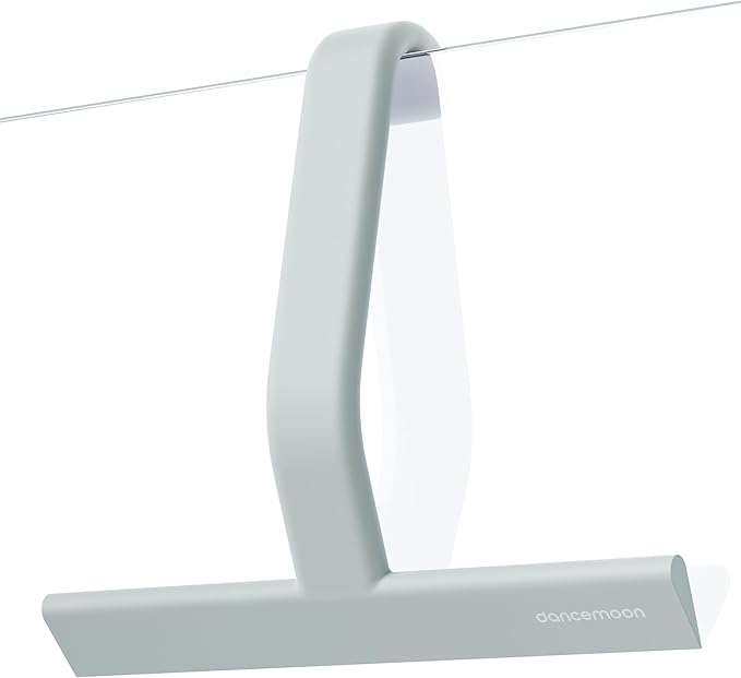 JustHang Shower Squeegee with Built-in Hook, 10-Inch Sage Green | Award-Winning by dancemoon
