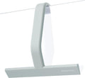 JustHang Shower Squeegee with Built-in Hook, 10-Inch Sage Green | Award-Winning by dancemoon