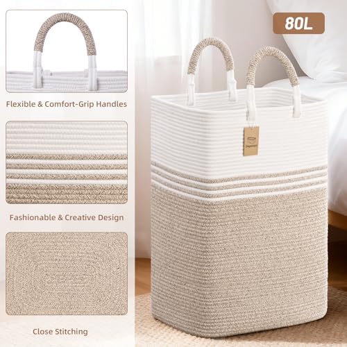 Laundry Basket Hamper, Blanket Storage, Dirty Clothes Hamper - Image 6