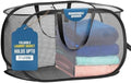 Handy Laundry Pop Up Laundry Hamper 2-Compartment, Divided 77L Mesh by Handy+Laundry