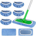 AmaVins 5 Pack Reusable Microfiber Mop Pads Compatible by AmaVins