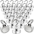 30Pack Magnetic Hooks Heavy Duty, 0.8" Strong Magnet Holder by Unknown