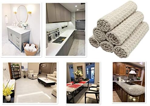 Microfiber Kitchen Cleaning Cloth, 12inch X 12inch, 6 Pack - Image 7