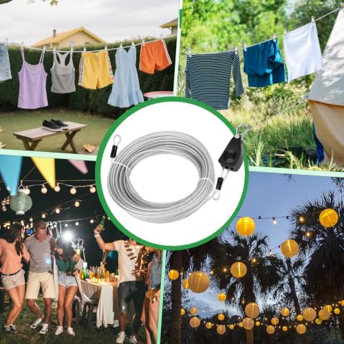 Windspeed Retractable Clothesline Outdoor Heavy Duty Travel Clothesline - Image 6