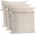 MADIKA 100% Pure Cotton Mesh Laundry Bags Large, Premium Soft, No Dye by madika