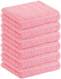 Homaxy 100% Cotton Terry Kitchen Towels, 6 Pack by Homaxy