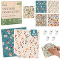 wlich 5 Pack Swedish Dishcloths, Reusable Kitchen Towels by wlich