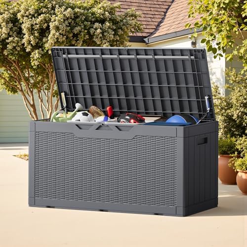 Greesum Outdoor Storage Box 100 Gallon Storage Bin - Image 6