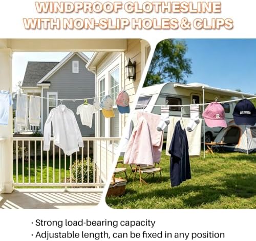 Portable Clothesline, Outdoor Clothes line - Image 5