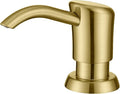 GAGALIFE Dish Soap Dispenser for Kitchen Sink, 17 oz Bottle, Brushed Gold | by GAGALIFE
