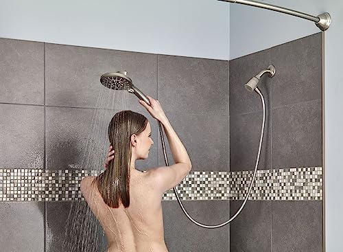 Moen Brushed Nickel Shower Curtain Rings - Image 3